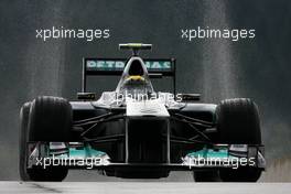 26.08.2011 Spa Francorchamps, Belgium,  Nico Rosberg (GER), Mercedes GP  - Formula 1 World Championship, Rd 12, Belgian Grand Prix, Friday Practice