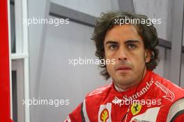 26.08.2011 Spa Francorchamps, Belgium,  Fernando Alonso (ESP), Scuderia Ferrari - Formula 1 World Championship, Rd 12, Belgian Grand Prix, Friday Practice