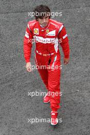 26.08.2011 Spa Francorchamps, Belgium,  Fernando Alonso (ESP), Scuderia Ferrari  - Formula 1 World Championship, Rd 12, Belgian Grand Prix, Friday Practice