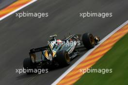 26.08.2011 Spa Francorchamps, Belgium,  Jarno Trulli (ITA), Team Lotus  - Formula 1 World Championship, Rd 12, Belgian Grand Prix, Friday Practice