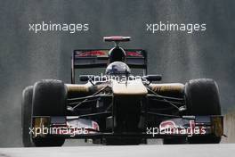 26.08.2011 Spa Francorchamps, Belgium,  Sebastien Buemi (SUI), Scuderia Toro Rosso  - Formula 1 World Championship, Rd 12, Belgian Grand Prix, Friday Practice