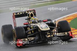 26.08.2011 Spa Francorchamps, Belgium,  Bruno Senna (BRE), Renault F1 Team  - Formula 1 World Championship, Rd 12, Belgian Grand Prix, Friday Practice