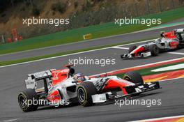 28.08.2011 Spa Francorchamps, Belgium,  Daniel Ricciardo (AUS) Test Driver, Scuderia Toro Rosso - Formula 1 World Championship, Rd 12, Belgian Grand Prix, Sunday Race