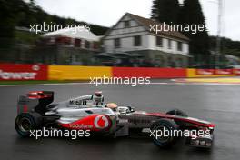 27.08.2011 Spa Francorchamps, Belgium,  Lewis Hamilton (GBR), McLaren Mercedes  - Formula 1 World Championship, Rd 12, Belgian Grand Prix, Saturday Practice