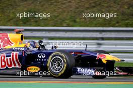 27.08.2011 Spa Francorchamps, Belgium,  Sebastian Vettel (GER), Red Bull Racing  - Formula 1 World Championship, Rd 12, Belgian Grand Prix, Saturday Qualifying