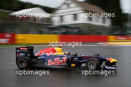 27.08.2011 Spa Francorchamps, Belgium,  Sebastian Vettel (GER), Red Bull Racing  - Formula 1 World Championship, Rd 12, Belgian Grand Prix, Saturday Practice