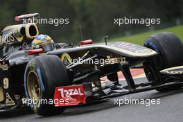 27.08.2011 Spa Francorchamps, Belgium,  Bruno Senna (BRE), Renault F1 Team  - Formula 1 World Championship, Rd 12, Belgian Grand Prix, Saturday Qualifying