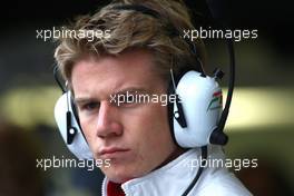 27.08.2011 Spa Francorchamps, Belgium,  Nico Hulkenberg (GER), Test Driver, Force India  - Formula 1 World Championship, Rd 12, Belgian Grand Prix, Saturday Practice