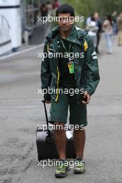 27.08.2011 Spa Francorchamps, Belgium,  Karun Chandhok (IND), test driver, Lotus F1 Team  - Formula 1 World Championship, Rd 12, Belgian Grand Prix, Saturday Practice
