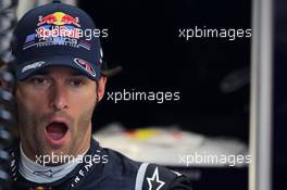 27.08.2011 Spa Francorchamps, Belgium,  Mark Webber (AUS), Red Bull Racing - Formula 1 World Championship, Rd 12, Belgian Grand Prix, Saturday Practice
