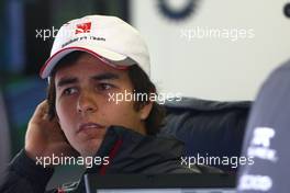 27.08.2011 Spa Francorchamps, Belgium,  Sergio Perez (MEX), Sauber F1 Team  - Formula 1 World Championship, Rd 12, Belgian Grand Prix, Saturday Practice