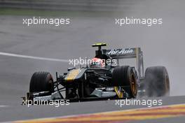 27.08.2011 Spa Francorchamps, Belgium,  Jarno Trulli (ITA), Team Lotus  - Formula 1 World Championship, Rd 12, Belgian Grand Prix, Saturday Practice