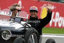 28.08.2011 Spa Francorchamps, Belgium,  Daniel Ricciardo (AUS) Hispania Racing Team, HRT  - Formula 1 World Championship, Rd 12, Belgian Grand Prix, Sunday