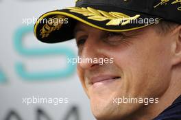 28.08.2011 Spa Francorchamps, Belgium,  Michael Schumacher (GER), Mercedes GP  - Formula 1 World Championship, Rd 12, Belgian Grand Prix, Sunday