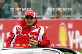 28.08.2011 Spa Francorchamps, Belgium,  Felipe Massa (BRA), Scuderia Ferrari  - Formula 1 World Championship, Rd 12, Belgian Grand Prix, Sunday