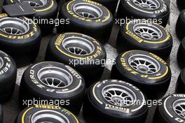 25.08.2011 Spa Francorchamps, Belgium,  Pirelli tyres  - Formula 1 World Championship, Rd 12, Belgian Grand Prix, Thursday