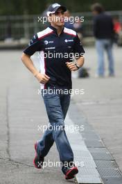 25.08.2011 Spa Francorchamps, Belgium,  Pastor Maldonado (VEN), Williams F1 Team  - Formula 1 World Championship, Rd 12, Belgian Grand Prix, Thursday