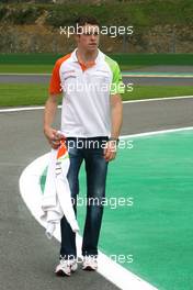 25.08.2011 Spa Francorchamps, Belgium,  Paul di Resta (GBR), Force India F1 Team  - Formula 1 World Championship, Rd 12, Belgian Grand Prix, Thursday