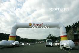 25.08.2011 Spa Francorchamps, Belgium,  Track main entrance - Formula 1 World Championship, Rd 12, Belgian Grand Prix, Thursday