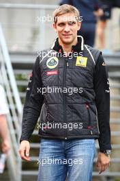 25.08.2011 Spa Francorchamps, Belgium,  Vitaly Petrov (RUS), Lotus Renault GP - Formula 1 World Championship, Rd 12, Belgian Grand Prix, Thursday
