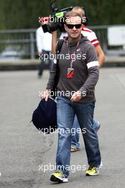 25.08.2011 Spa Francorchamps, Belgium,  Rubens Barrichello (BRA), Williams F1 Team  - Formula 1 World Championship, Rd 12, Belgian Grand Prix, Thursday