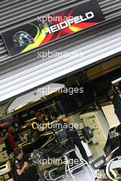 25.08.2011 Spa Francorchamps, Belgium,  Nick Heidfeld (GER), Lotus Renault F1 Team  - Formula 1 World Championship, Rd 12, Belgian Grand Prix, Thursday