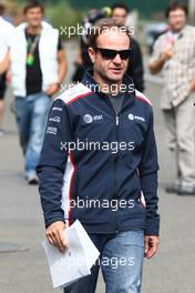 25.08.2011 Spa Francorchamps, Belgium,  Rubens Barrichello (BRA), AT&T Williams - Formula 1 World Championship, Rd 12, Belgian Grand Prix, Thursday