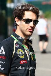 25.08.2011 Spa Francorchamps, Belgium,  Bruno Senna (BRA), Lotus Renault GP - Formula 1 World Championship, Rd 12, Belgian Grand Prix, Thursday