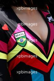 25.11.2011 Interlargos, Brazil,  Jessie J. (GBR), singer - Formula 1 World Championship, Rd 19, Brazilian Grand Prix, Friday