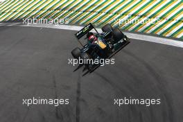 25.11.2011 Interlargos, Brazil,  Jarno Trulli (ITA), Team Lotus  - Formula 1 World Championship, Rd 19, Brazilian Grand Prix, Friday Practice