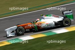 25.11.2011 Interlargos, Brazil,  Paul di Resta (GBR), Force India F1 Team  - Formula 1 World Championship, Rd 19, Brazilian Grand Prix, Friday Practice