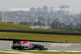 25.11.2011 Sao Paulo, Brazil, Sebastian Vettel (GER), Red Bull Racing  - Formula 1 World Championship, Rd 19, Brazilian Grand Prix, Friday Practice