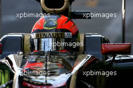 25.11.2011 Interlargos, Brazil,  Romain Grosjean (FRA) , Lotus Renault GP  - Formula 1 World Championship, Rd 19, Brazilian Grand Prix, Friday Practice