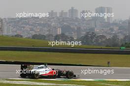 25.11.2011 Sao Paulo, Brazil, Jenson Button (GBR), McLaren Mercedes  - Formula 1 World Championship, Rd 19, Brazilian Grand Prix, Friday Practice