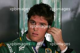 25.11.2011 Interlargos, Brazil,  Luiz Razia (BRA), Team Lotus  - Formula 1 World Championship, Rd 19, Brazilian Grand Prix, Friday Practice