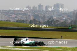 25.11.2011 Sao Paulo, Brazil, Michael Schumacher (GER), Mercedes GP Petronas F1 Team  - Formula 1 World Championship, Rd 19, Brazilian Grand Prix, Friday Practice