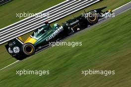 25.11.2011 Interlargos, Brazil,  Heikki Kovalainen (FIN), Team Lotus  - Formula 1 World Championship, Rd 19, Brazilian Grand Prix, Friday Practice