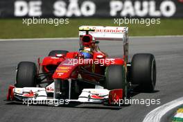 25.11.2011 Interlargos, Brazil,  Felipe Massa (BRA), Scuderia Ferrari  - Formula 1 World Championship, Rd 19, Brazilian Grand Prix, Friday Practice