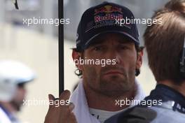 27.11.2011 Sao Paulo, Brazil, Mark Webber (AUS), Red Bull Racing  - Formula 1 World Championship, Rd 19, Brazilian Grand Prix, Sunday Pre-Race Grid
