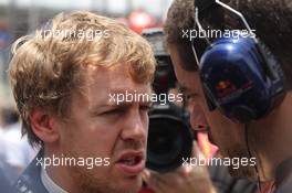 27.11.2011 Sao Paulo, Brazil, Sebastian Vettel (GER), Red Bull Racing  - Formula 1 World Championship, Rd 19, Brazilian Grand Prix, Sunday Pre-Race Grid