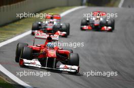 27.11.2011 Sao Paulo, Brazil, Fernando Alonso (ESP), Scuderia Ferrari  - Formula 1 World Championship, Rd 19, Brazilian Grand Prix, Sunday Race
