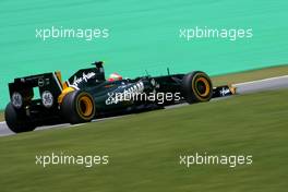 26.11.2011 Interlargos, Brazil,  Jarno Trulli (ITA), Team Lotus  - Formula 1 World Championship, Rd 19, Brazilian Grand Prix, Saturday Practice