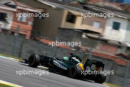 26.11.2011 Interlargos, Brazil,  Heikki Kovalainen (FIN), Team Lotus  - Formula 1 World Championship, Rd 19, Brazilian Grand Prix, Saturday Practice