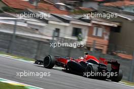 26.11.2011 Interlargos, Brazil,  Jerome d'Ambrosio (BEL), Virgin Racing  - Formula 1 World Championship, Rd 19, Brazilian Grand Prix, Saturday Practice
