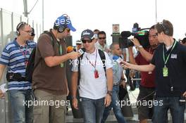26.11.2011 Sao Paulo, Brazil, Rubens Barrichello (BRA), AT&T Williams  - Formula 1 World Championship, Rd 19, Brazilian Grand Prix, Saturday
