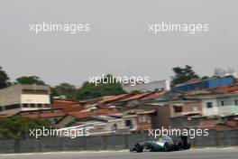 26.11.2011 Interlargos, Brazil,  Nico Rosberg (GER), Mercedes GP  - Formula 1 World Championship, Rd 19, Brazilian Grand Prix, Saturday Practice