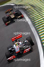 26.11.2011 Interlargos, Brazil,  Lewis Hamilton (GBR), McLaren Mercedes  - Formula 1 World Championship, Rd 19, Brazilian Grand Prix, Saturday Qualifying