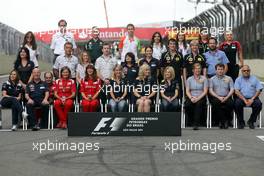 27.11.2011 Interlargos, Brazil,  Press officers group picture - Formula 1 World Championship, Rd 19, Brazilian Grand Prix, Sunday