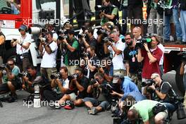 27.11.2011 Sao Paulo, Brazil, Photographers  - Formula 1 World Championship, Rd 19, Brazilian Grand Prix, Sunday