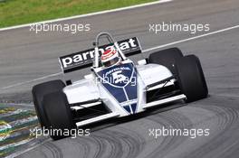 27.11.2011 Sao Paulo, Brazil, Nelson Piquet (BRA) drives the Brabham BT49 - Formula 1 World Championship, Rd 19, Brazilian Grand Prix, Sunday